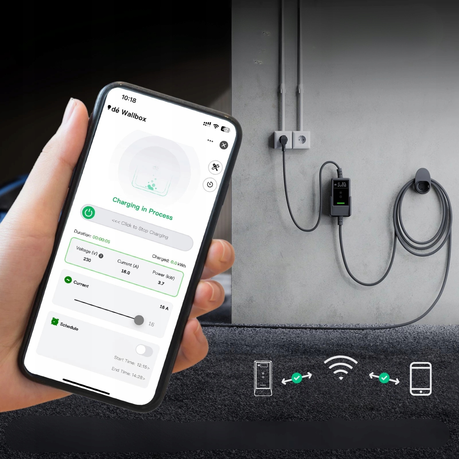 Funkcjonalność Wi-Fi i aplikacja mobilna