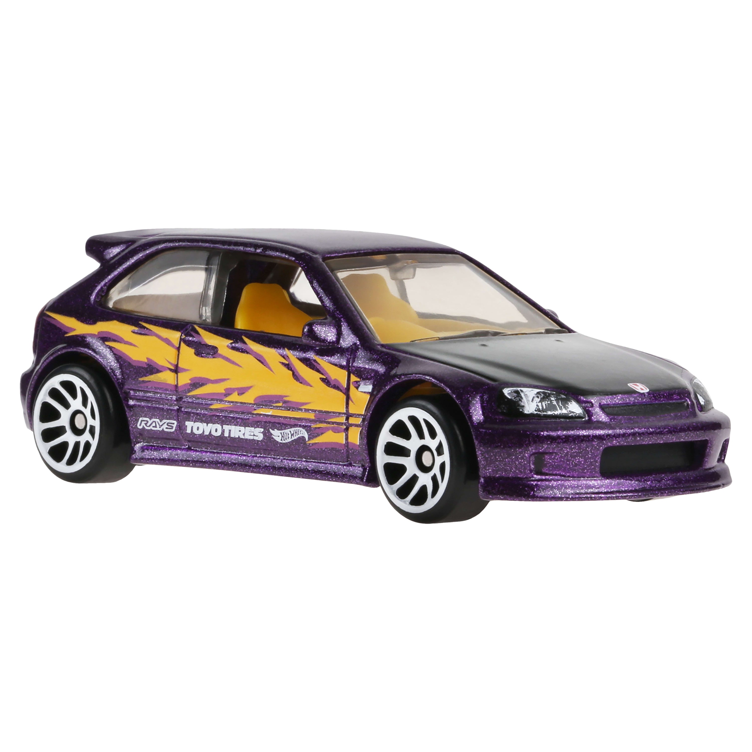 Kolorowy design – Fioletowy model, który przyciąga uwagę