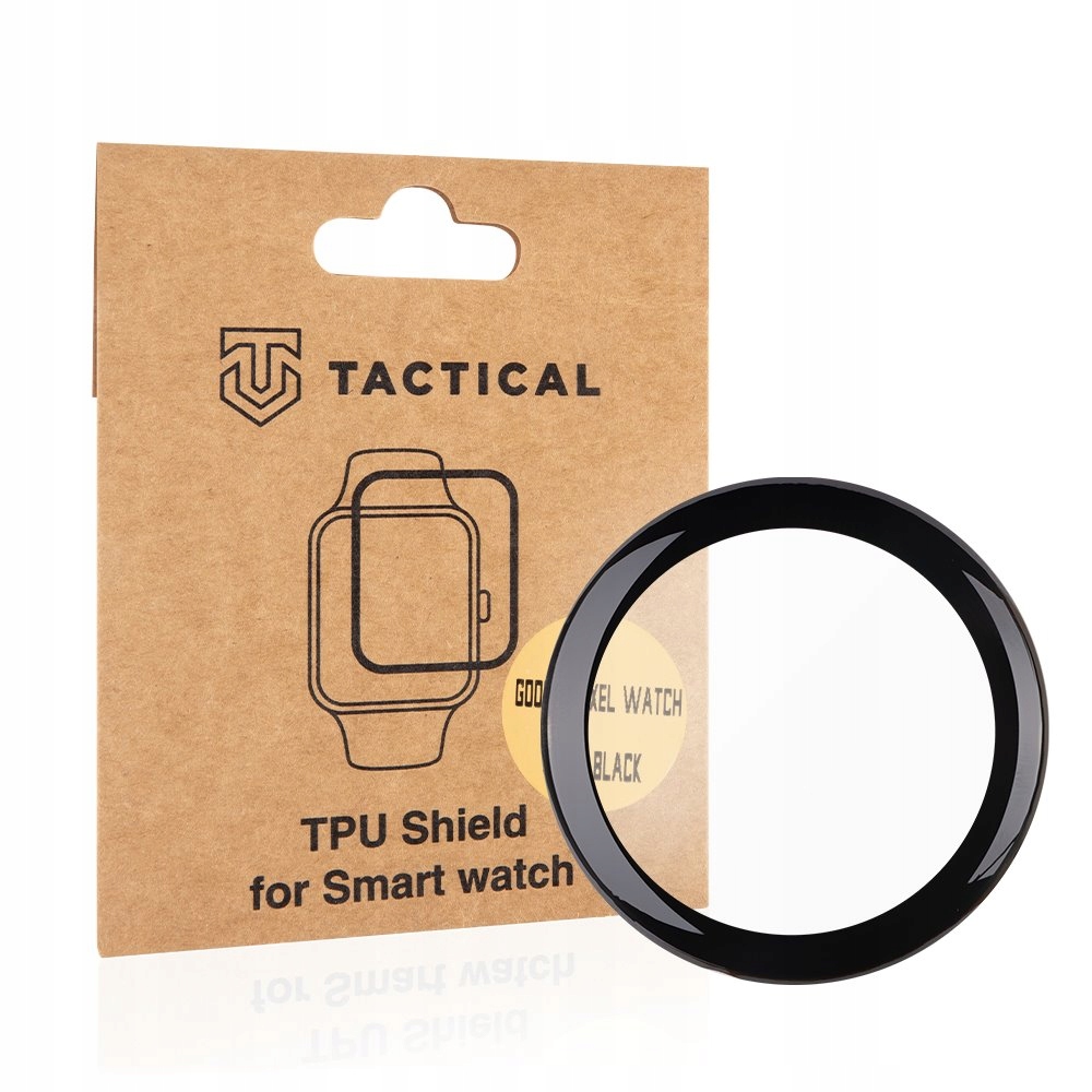 Ochrona ekranu Google Pixel Watch TPU Shield 3D Black – Najlepsza ochrona dla Twojego zegarka