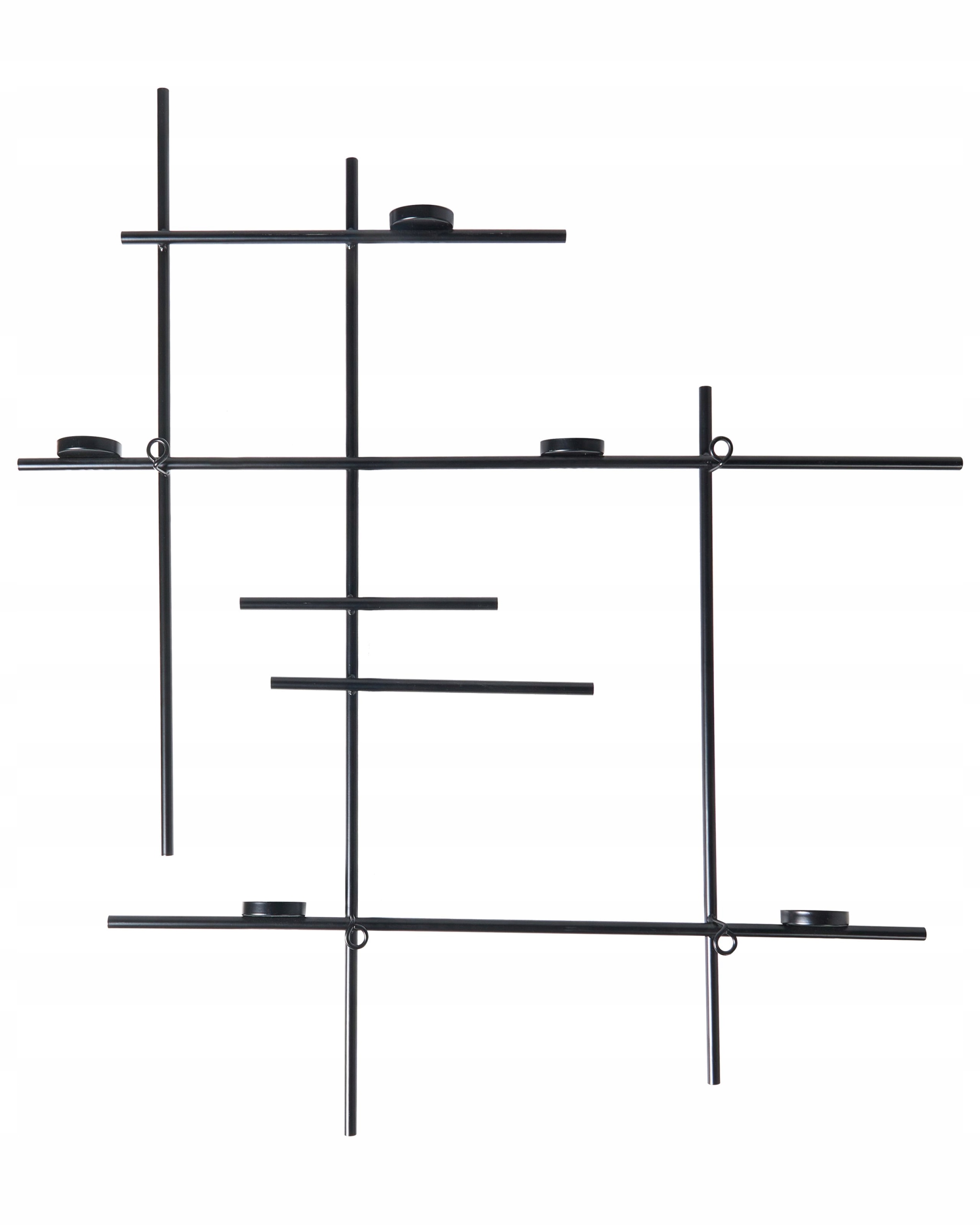 Świecznik wiszący PORTO 74 cm Czarny – Elegancja i styl w Twoim wnętrzu