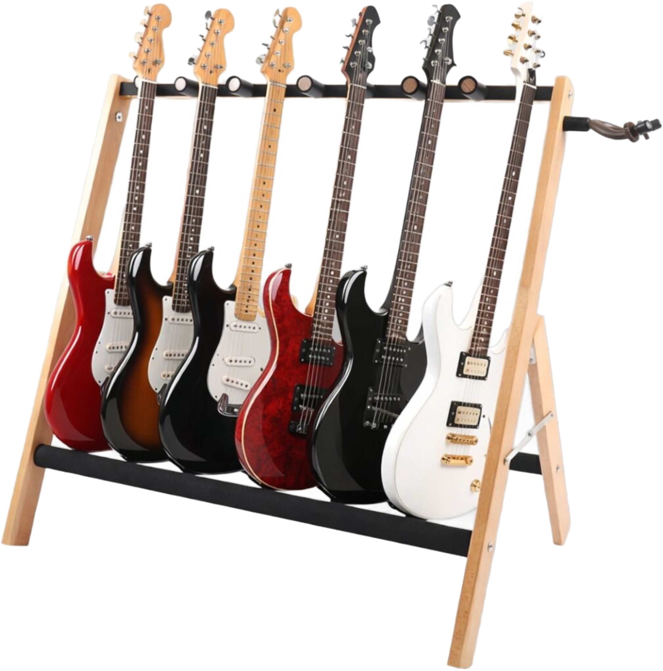 Bezpieczne przechowywanie do 5 gitar – Wygoda i porządek