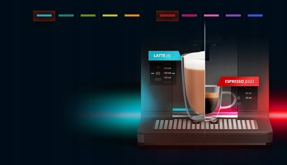 Wydajność i moc – 1550 W i ciśnienie 15 bar