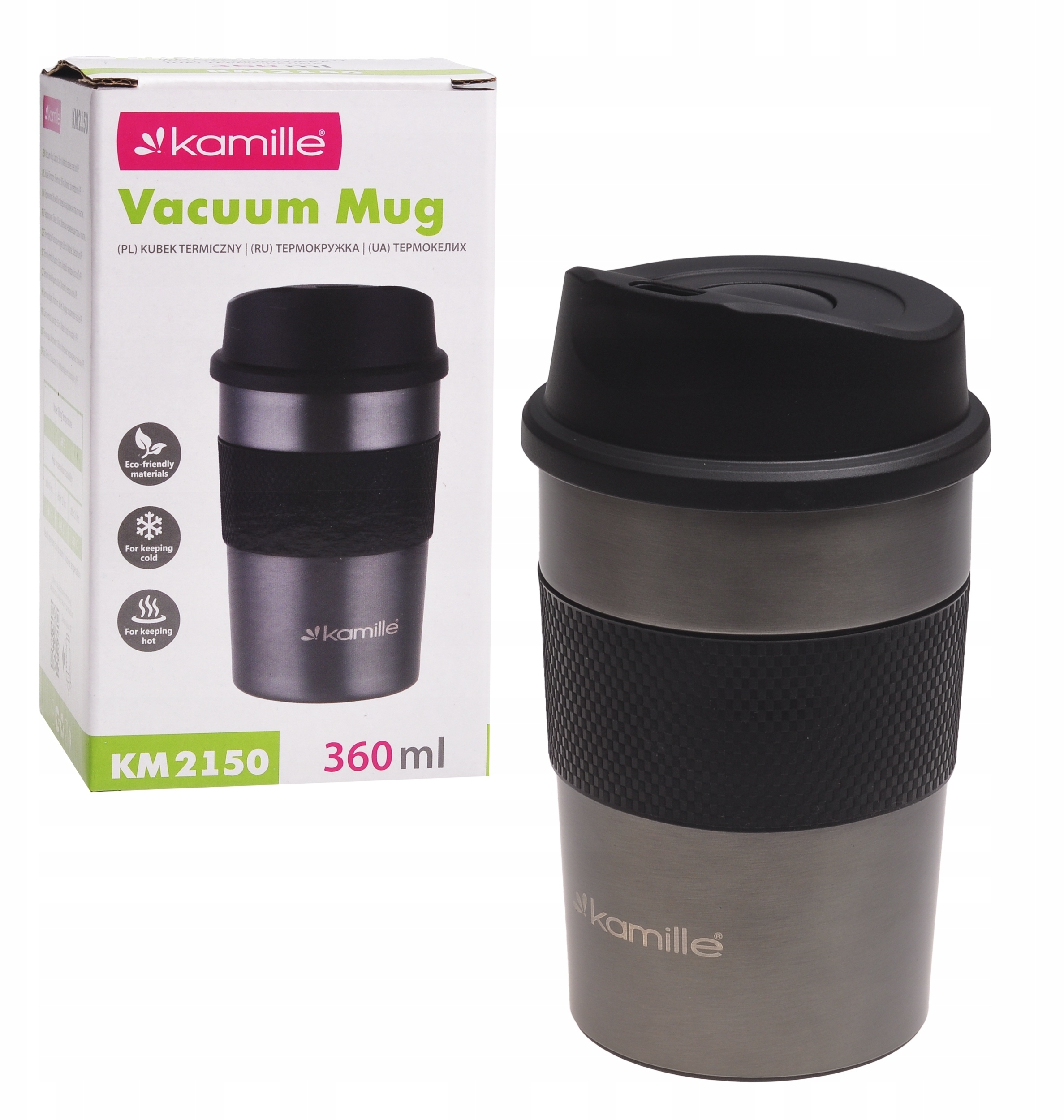 Termos 360 ml KAMILLE – Idealny towarzysz na każdą okazję