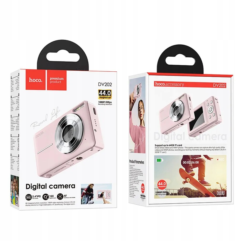 Obsługa kart pamięci TF do 64 GB