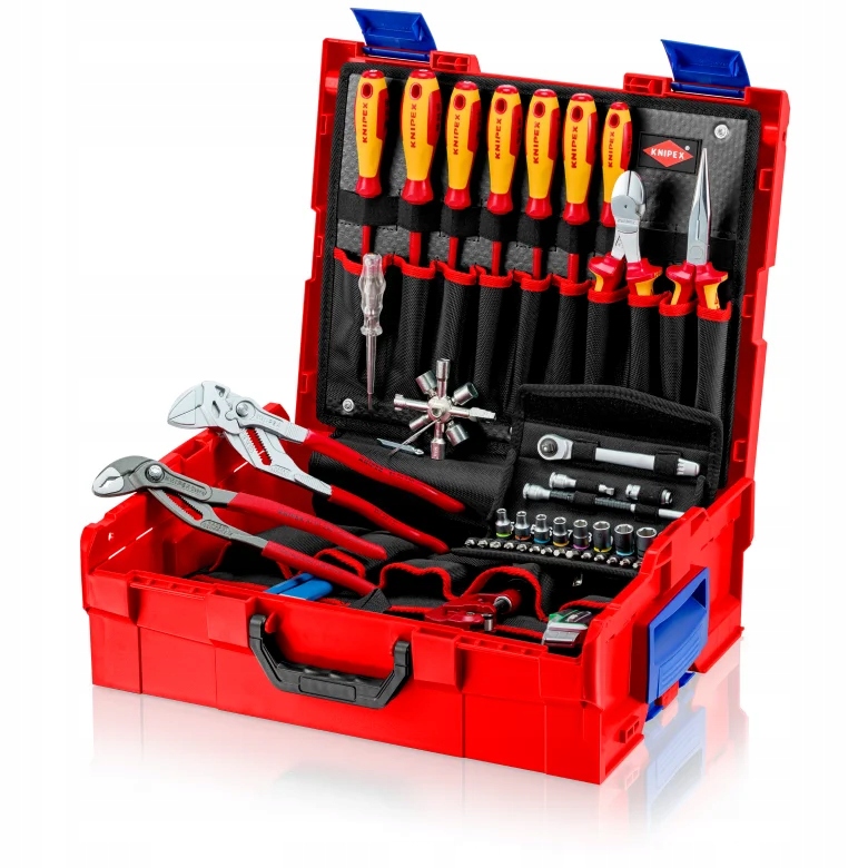 Wymiary i pojemność walizki KNIPEX L-BOXX