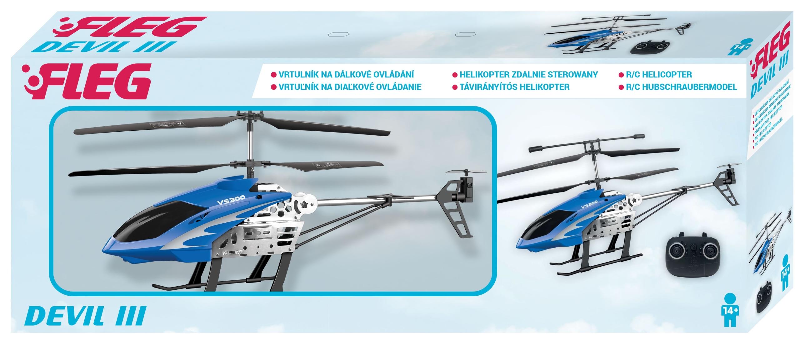 Helikopter Fleg Devil III zdalnie sterowany – Idealna zabawa dla młodych pilotów
