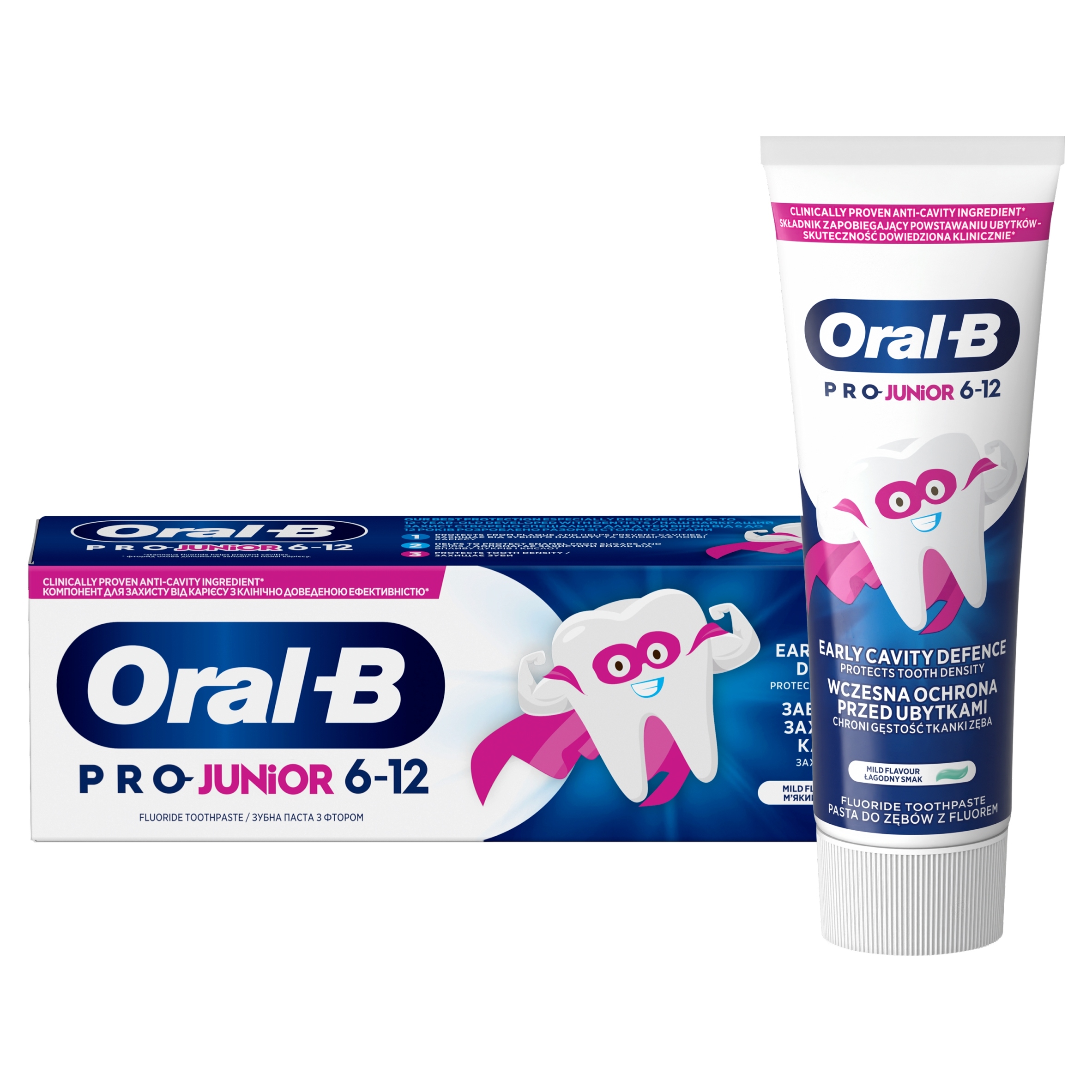 Pasta do zębów ORAL-B Pro Junior 6-12 lat – Zdrowe zęby dla Twojego dziecka