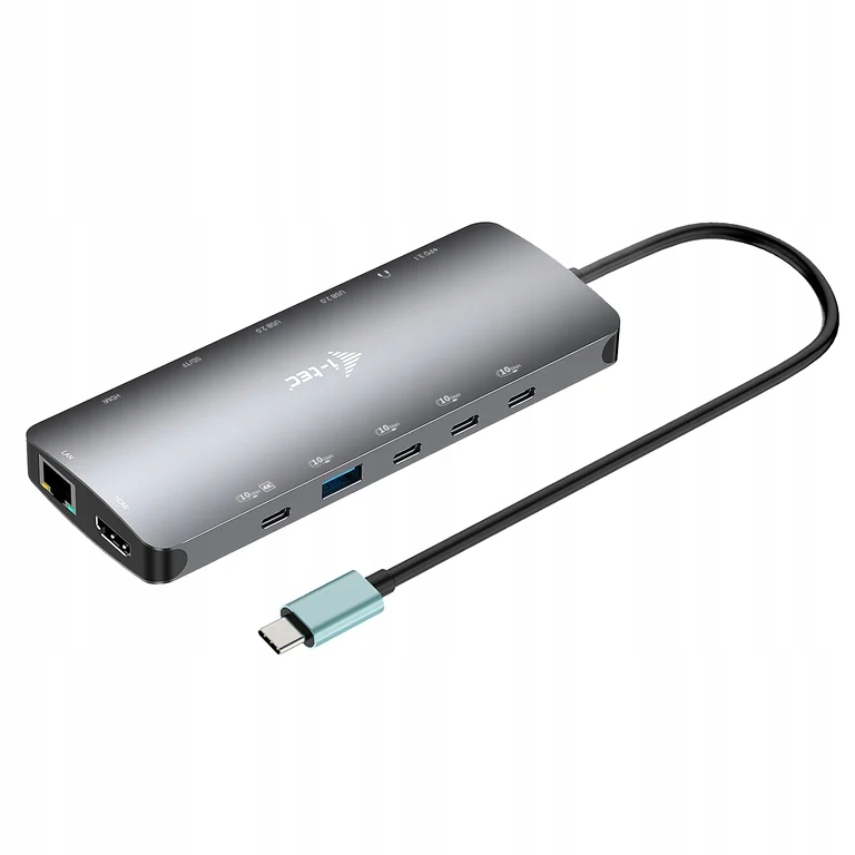 I-TEC USB-C Metal Nano Dock – Wszechstronny hub do Twojego komputera