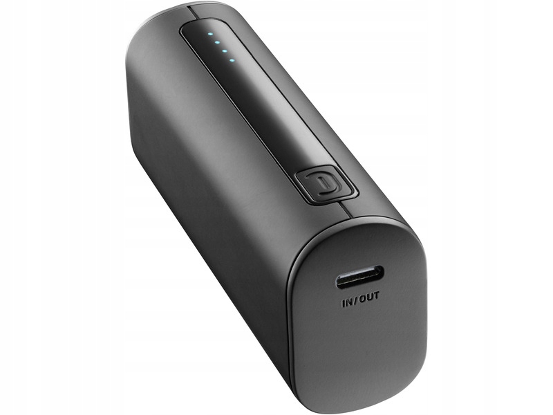Power Bank THUNDER 5000 BLACK – Niezawodne źródło energii w podróży