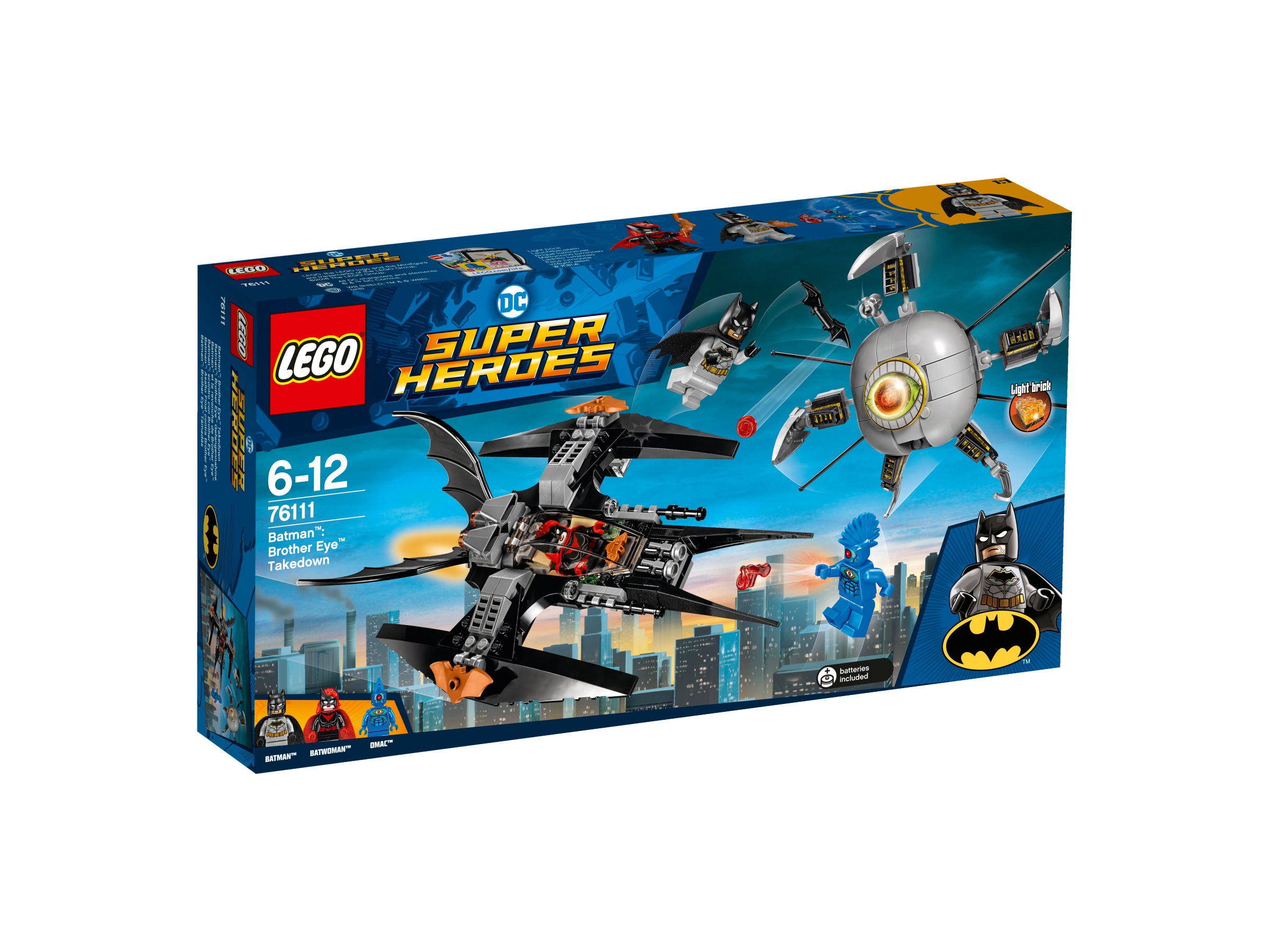 LEGO DC Super Heroes Pojedynek z Brother Eye (76111) – Emocjonująca przygoda z Batmanem