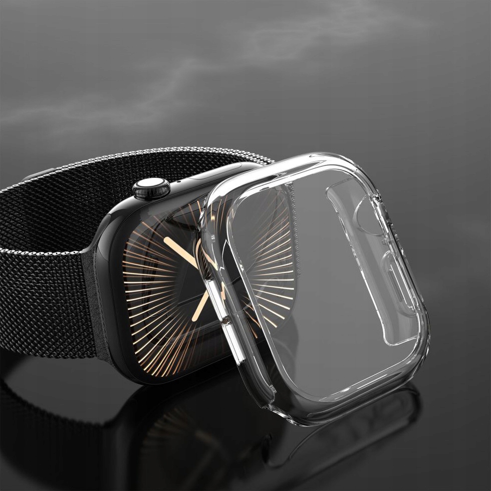 FIXED Pure Watch dla Apple Watch 46 mm – Przezroczysta ochrona dla Twojego smartwatcha