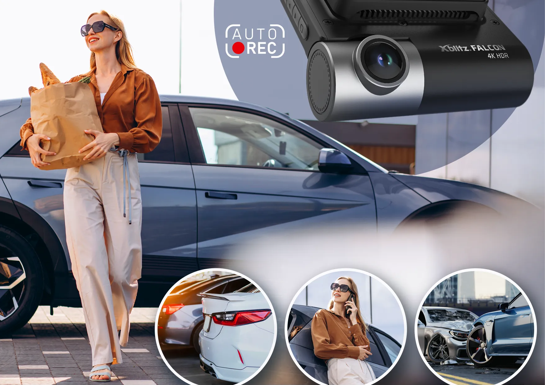 Płynne nagrywanie 60 FPS – Idealne do dynamicznej jazdy