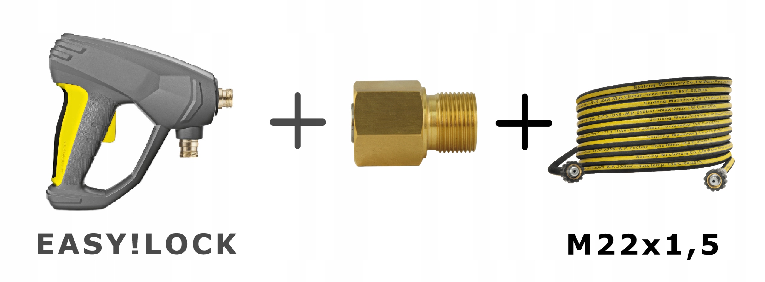 Typ adaptera EASY!LOCK – Idealne rozwiązanie do myjek ciśnieniowych