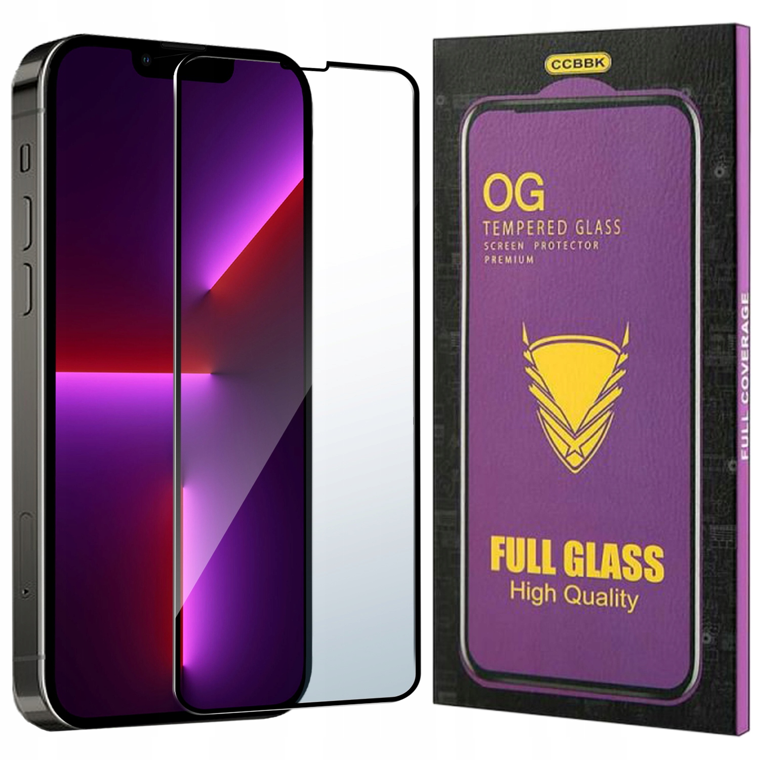 Szkło HARTOWANE 5D do iPhone 13 Pro Max – Pełna ochrona ekranu