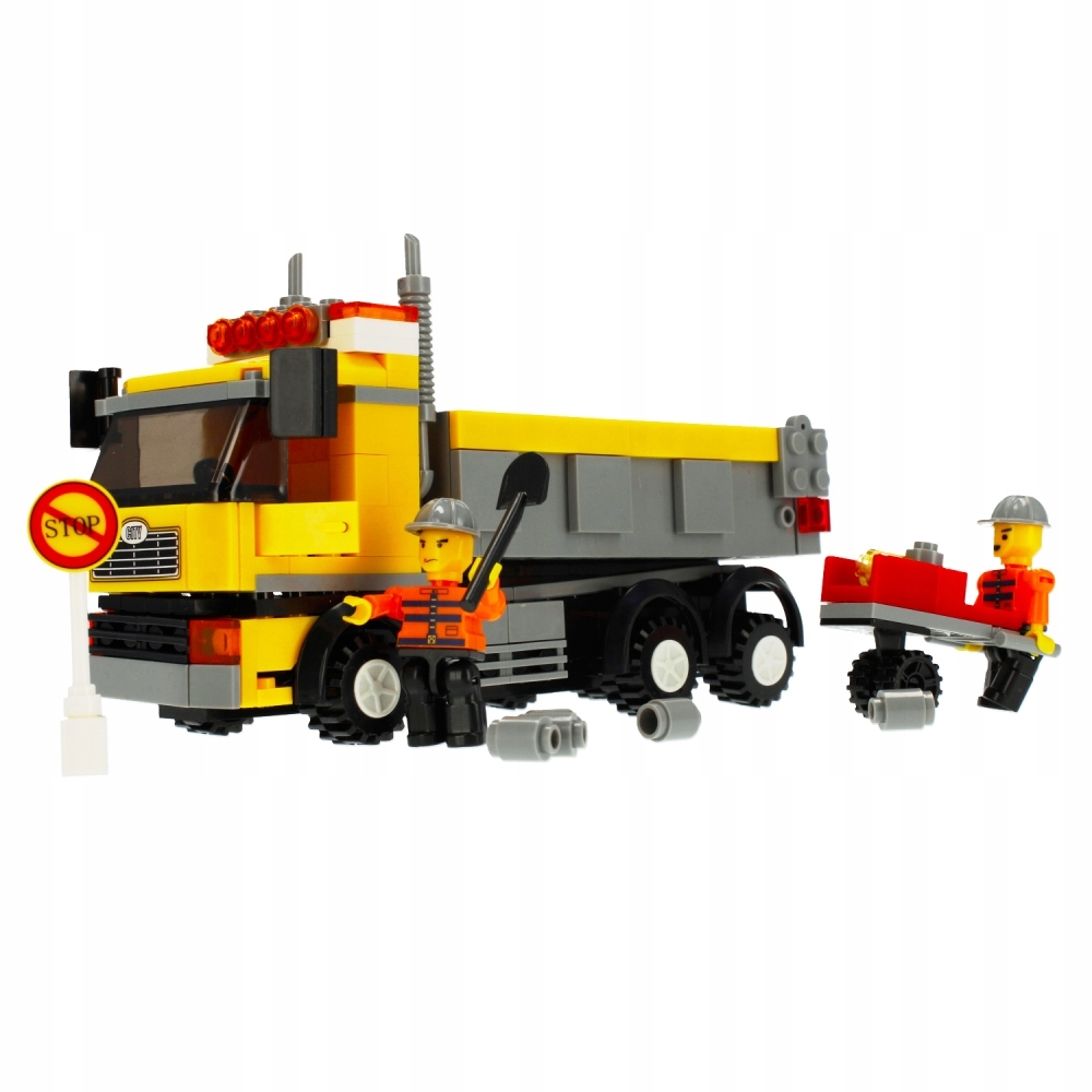 Wymiary i zawartość zestawu klocków konstrukcyjnych