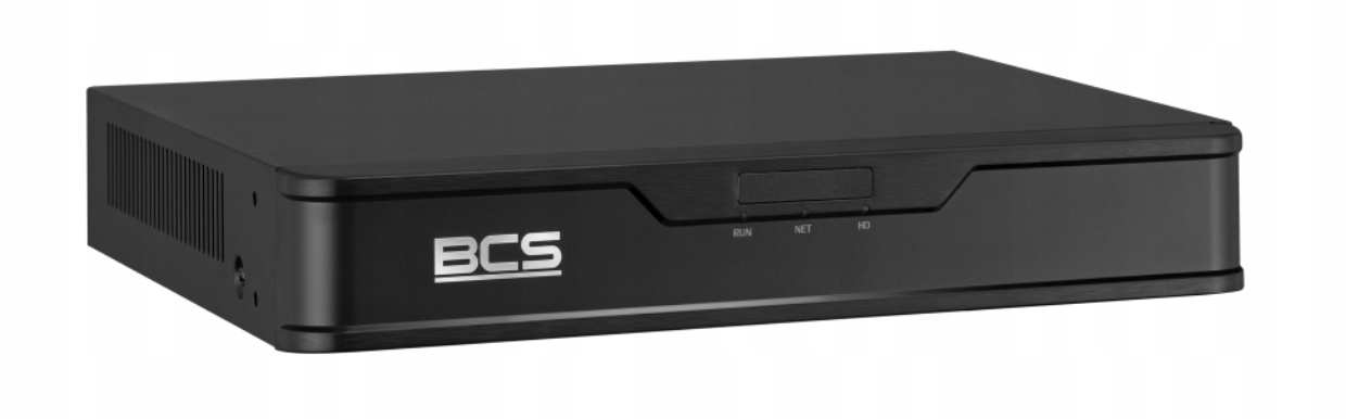 Rejestrator IP BCS-P-NVR0401-4KE-III 4 kanałowy 4K – Wysoka jakość nagrań