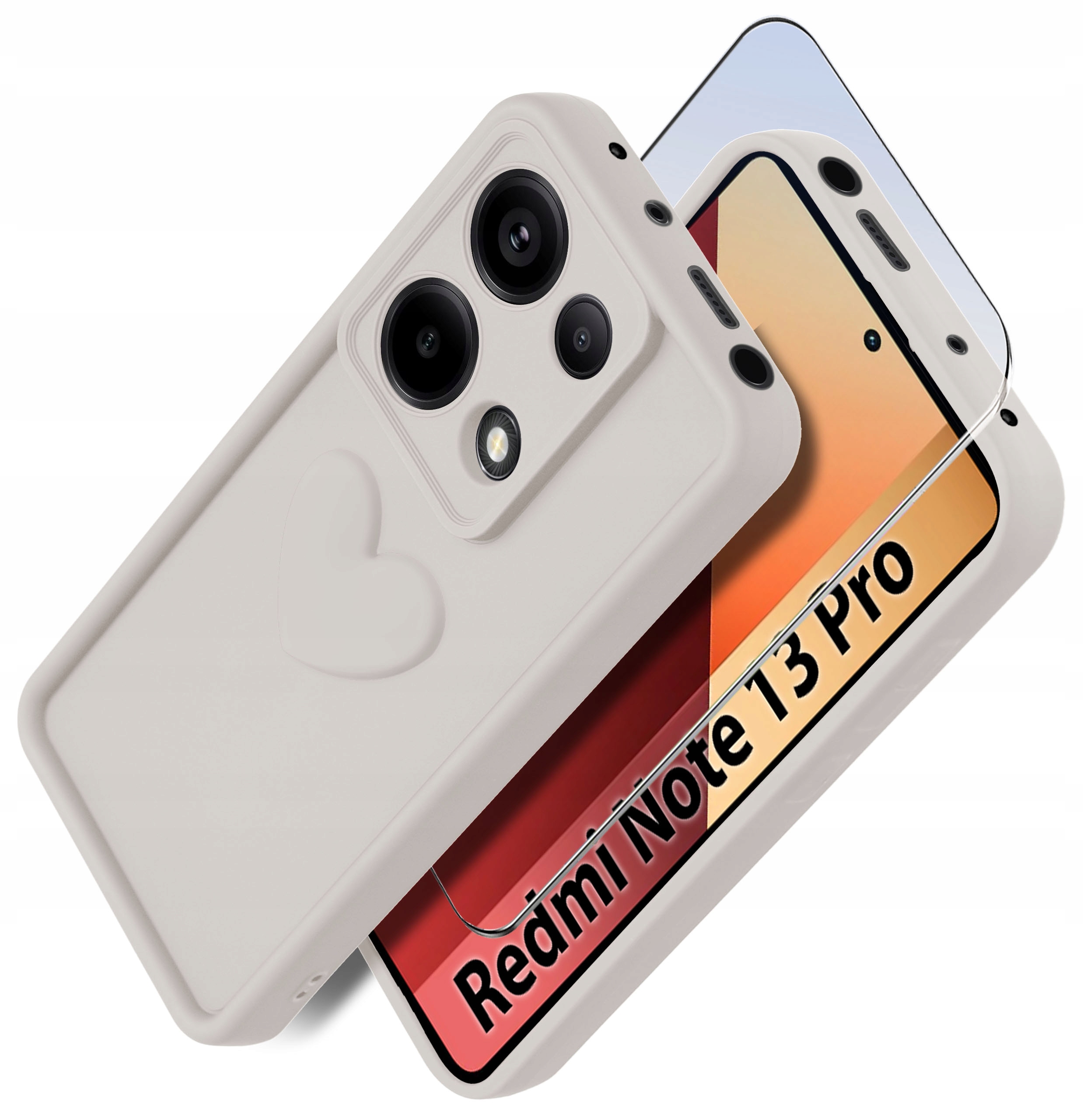 Estetyczny design z wytłoczonym sercem