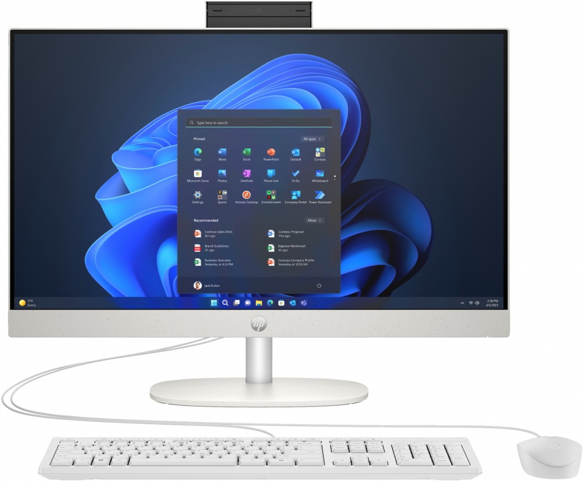 Komputer HP ProOne All-in-One 240 G10 i3-N300 512GB/16GB/W11P – Wydajność w eleganckim wydaniu