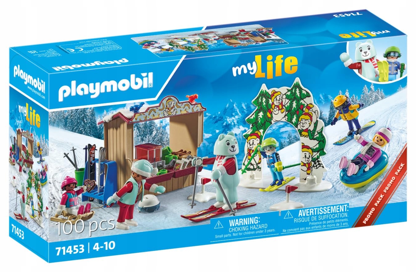 Playmobil Family Fun 71453 Narciarski świat – Zimowa zabawa dla dzieci