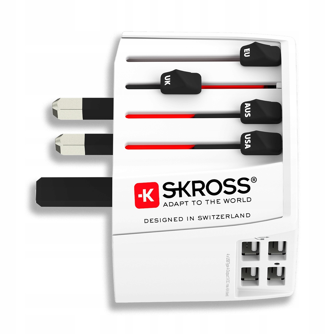 Skross SKROSS World Adapter MUV USB – Twój niezawodny towarzysz podróży