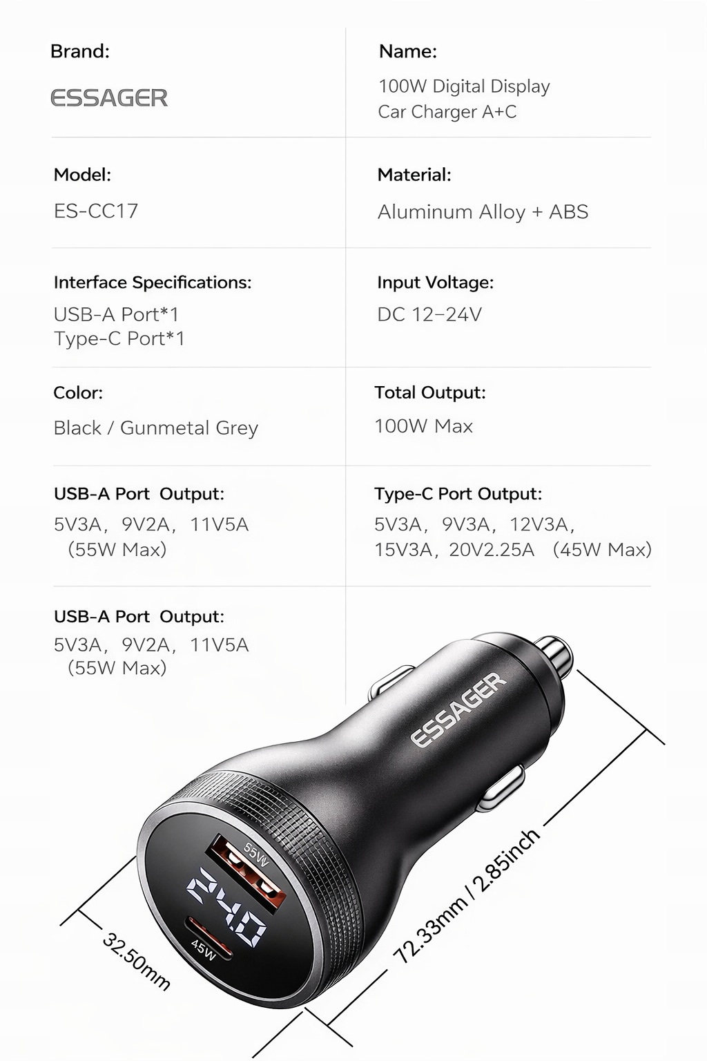 Kompaktowa konstrukcja i estetyczny design