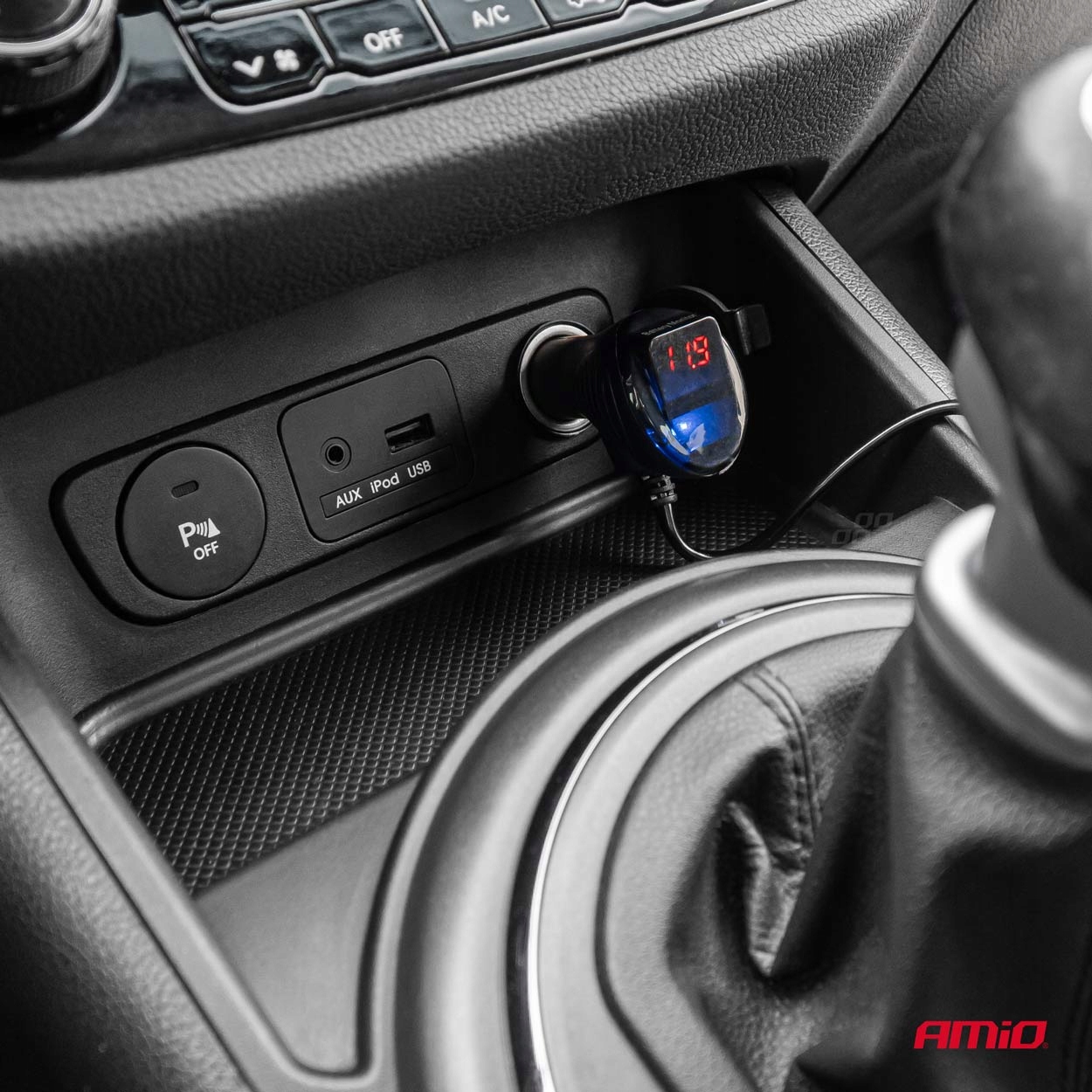 Cyfrowy wyświetlacz – Monitorowanie napięcia akumulatora w czasie rzeczywistym