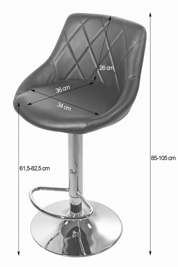 Regulacja wysokości siedziska dla maksymalnej wygody
