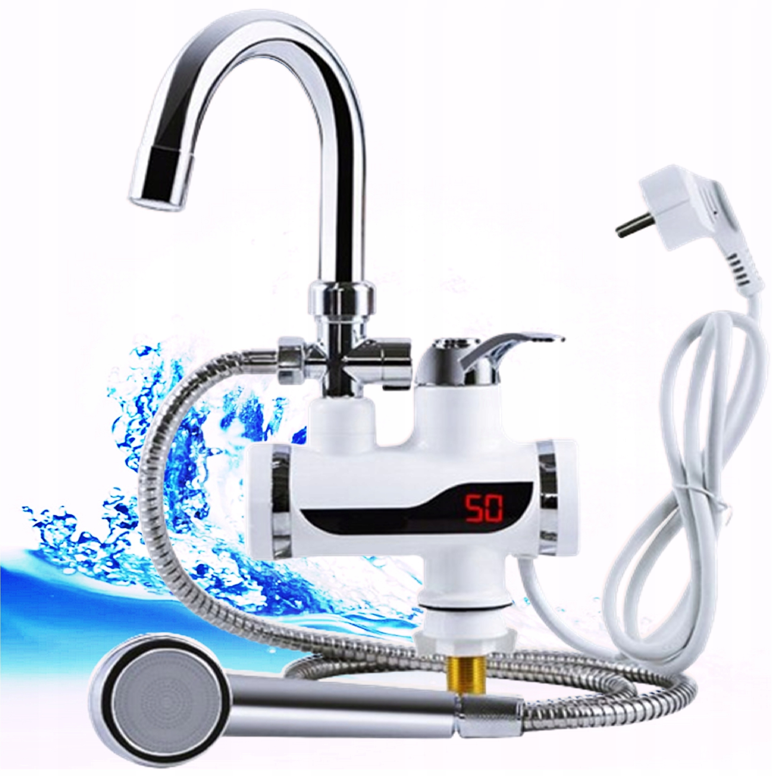 Szybkie nagrzewanie wody – Ciesz się ciepłą wodą w 5 sekund