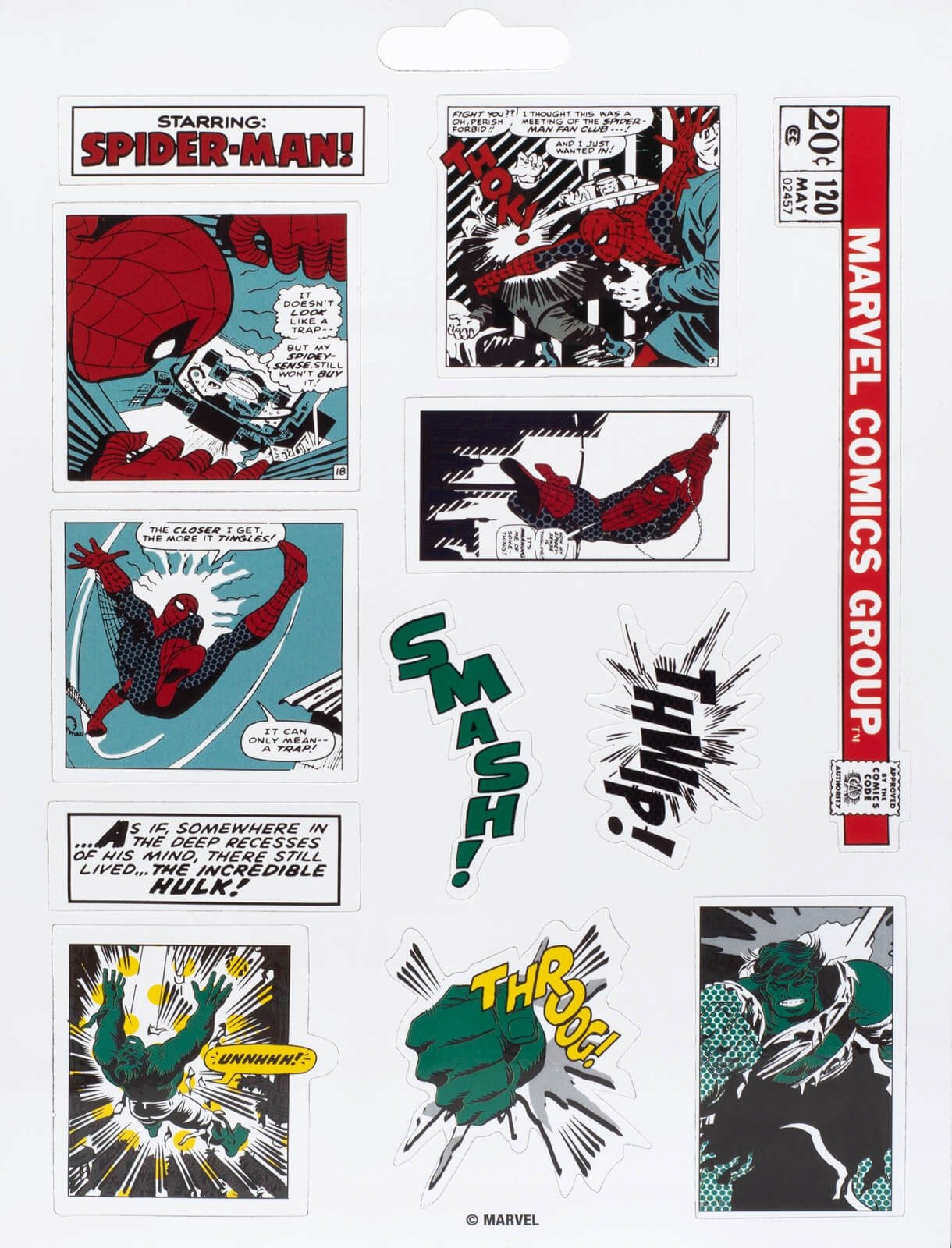 Unikalne wzory i motywy Marvel