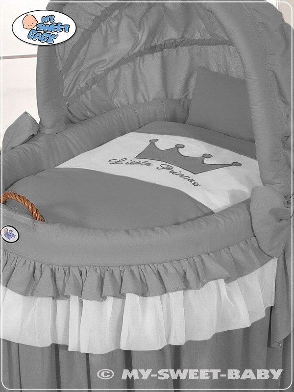 Ręcznie pleciony kosz dla niemowląt