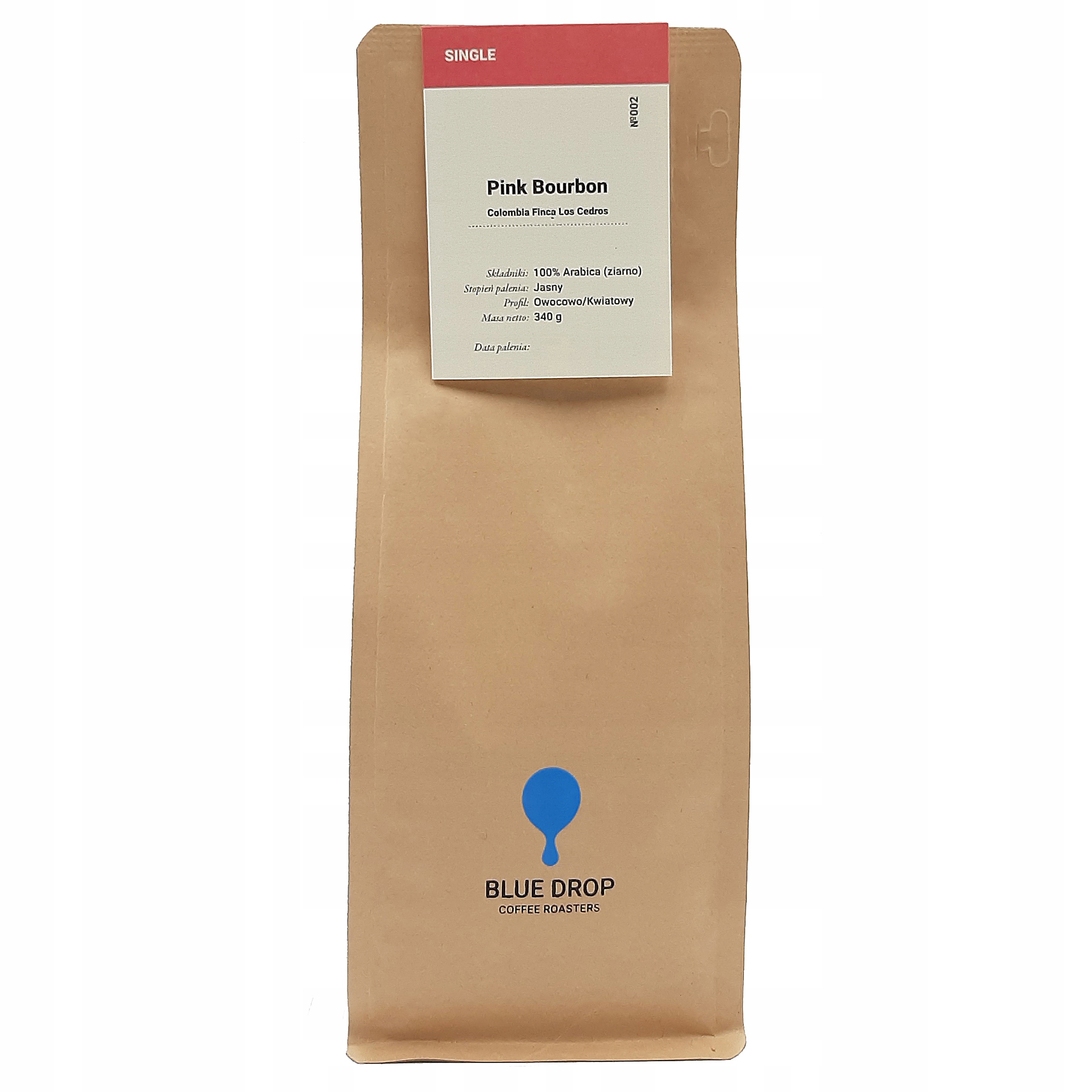 Kawa ziarnista Pink Bourbon 340 g – Wyjątkowy smak z Kolumbii