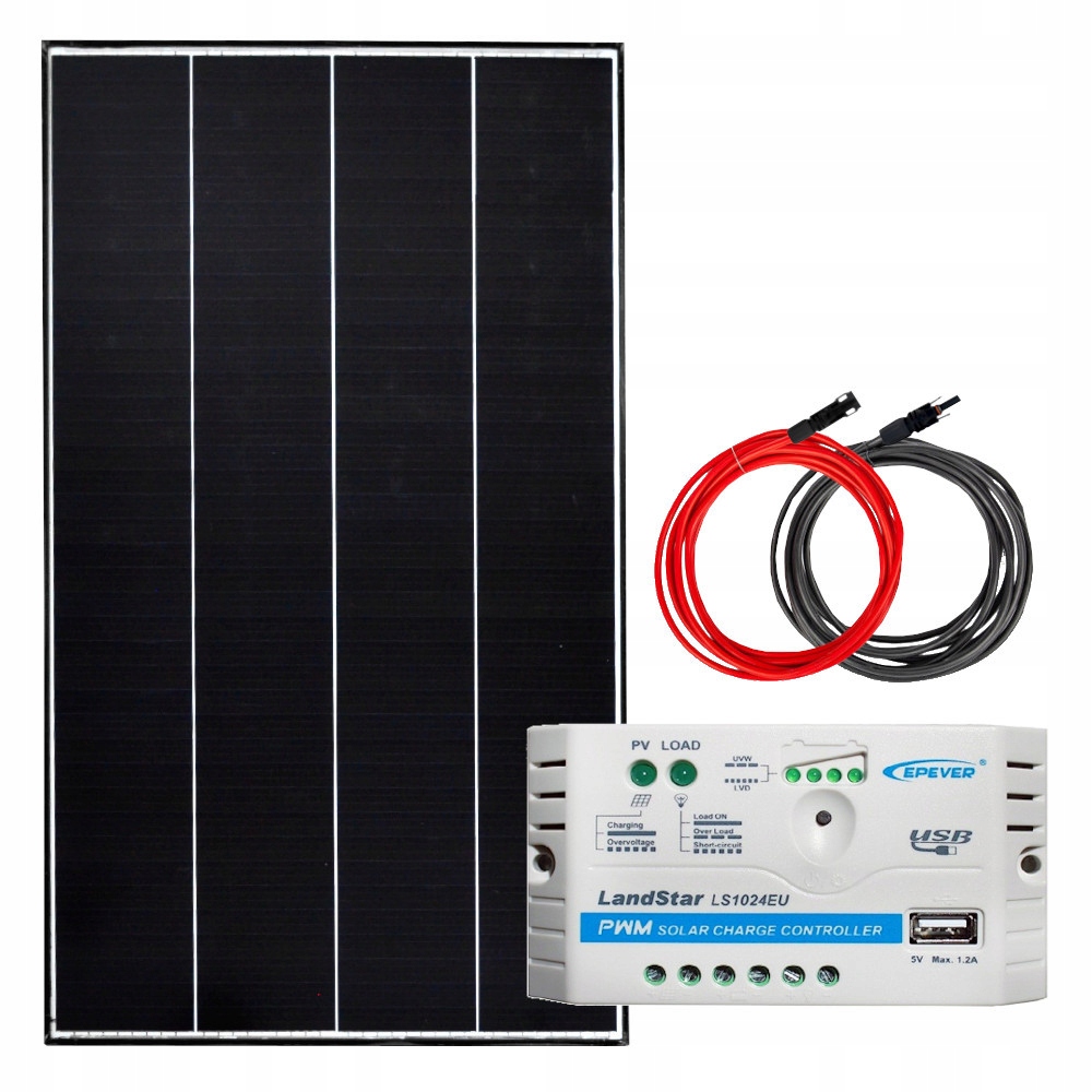 Zestaw solarny 180W 12V 20A – Ekologiczne źródło energii dla Twojego domu