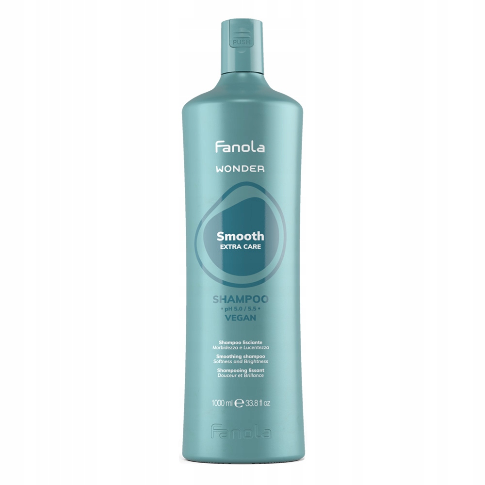 FANOLA Wonder Smooth Extra Care – Szampon wygładzający do włosów 1000ml