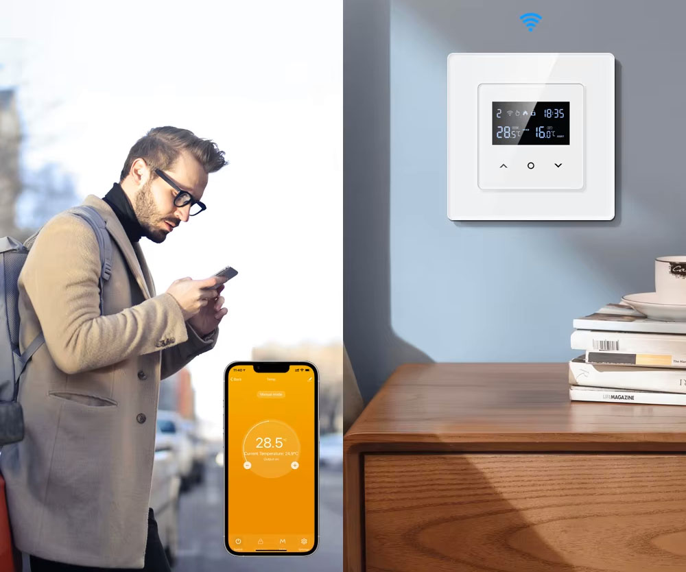Wygodne sterowanie przez aplikację Tuya Smart