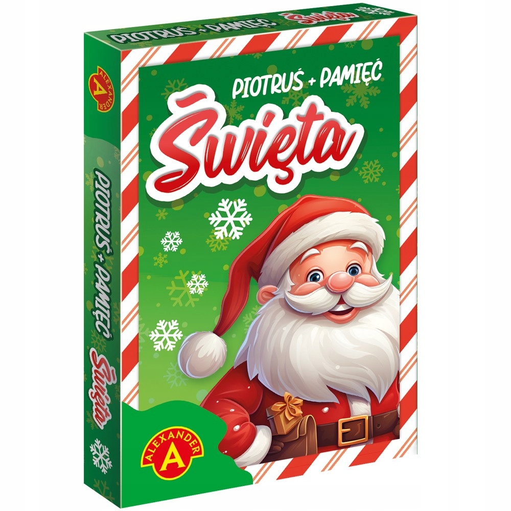 Alexander Karty Piotruś + Pamięć - Świąteczna zabawa dla najmłodszych