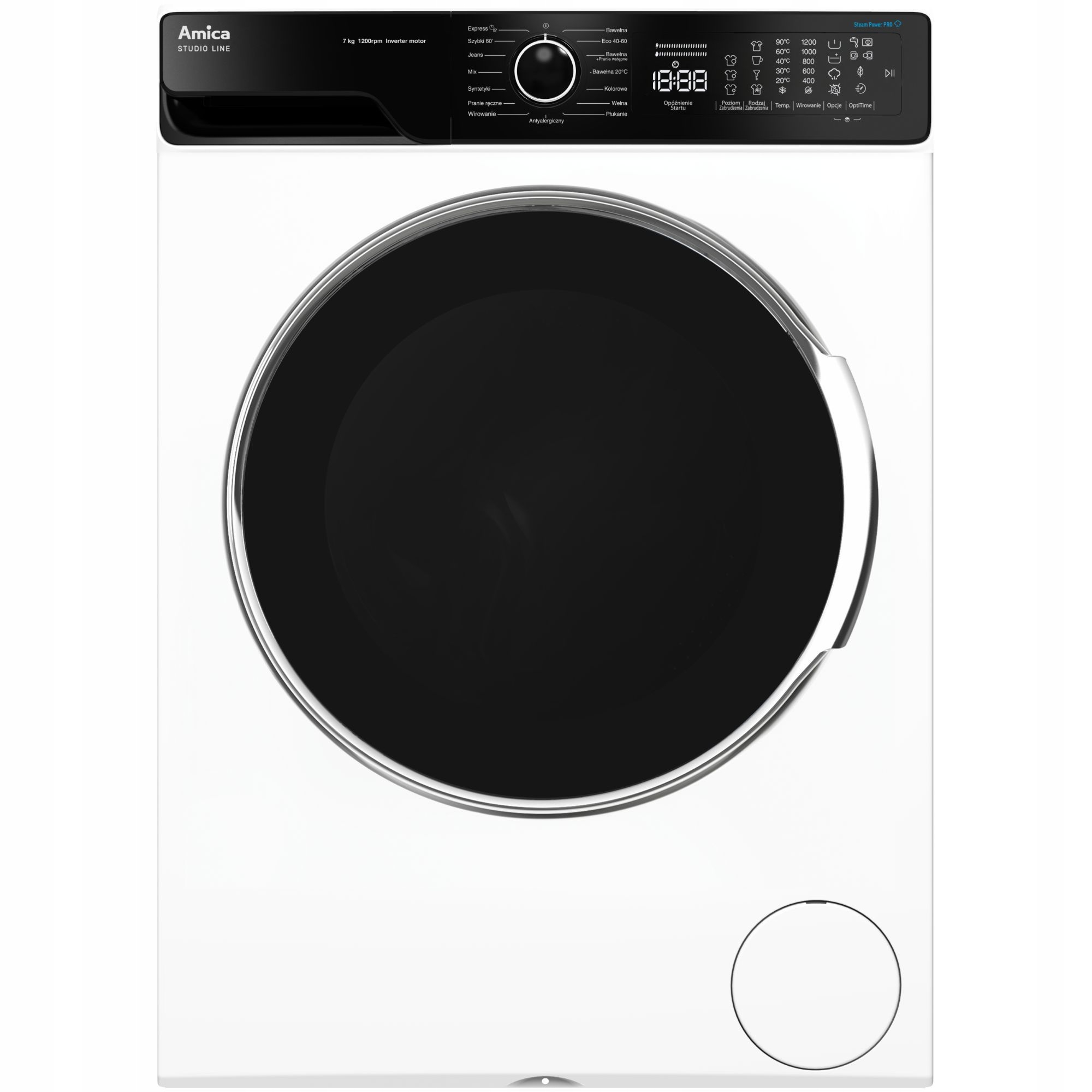 Pralka ładowana od frontu WA3S712ALiS STUDIO – Nowoczesne rozwiązanie dla Twojego domu