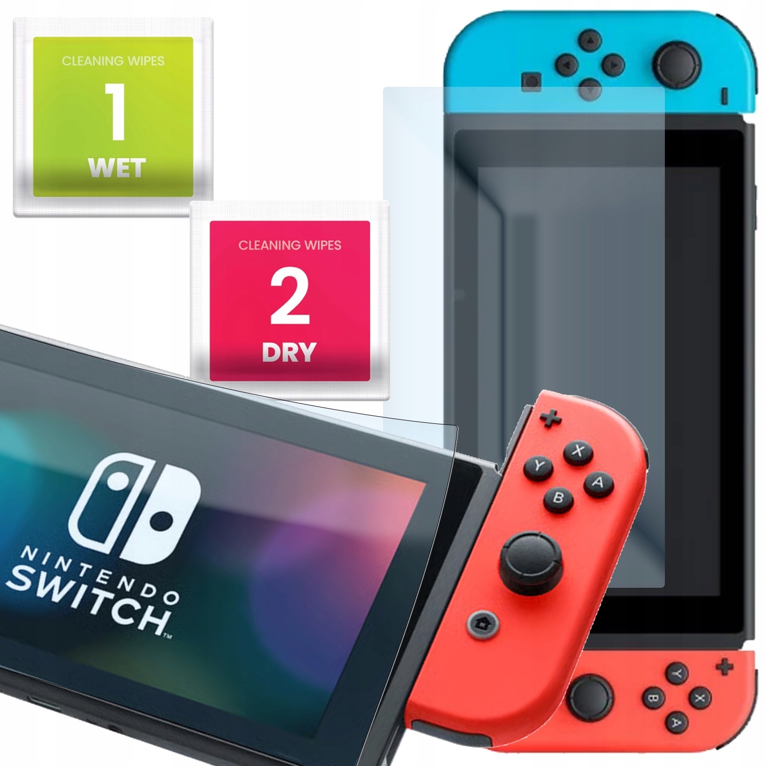 Szkło Hybrydowe Do Nintendo Switch V1 / V2 – Maksymalna Ochrona Ekranu