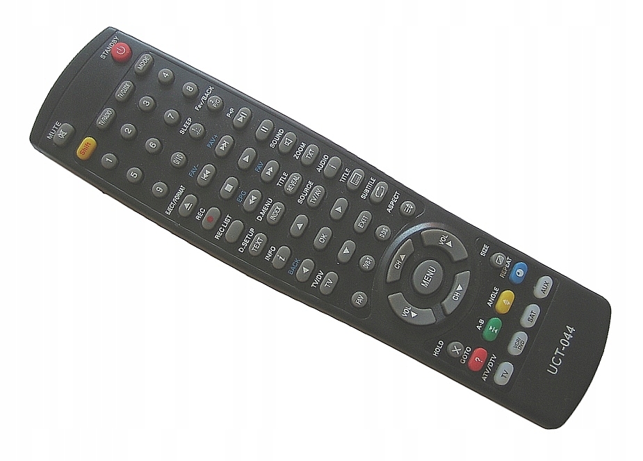 Pilot RTV Lexton – Uniwersalny pilot do telewizorów LCD/LED Manta UCT-044