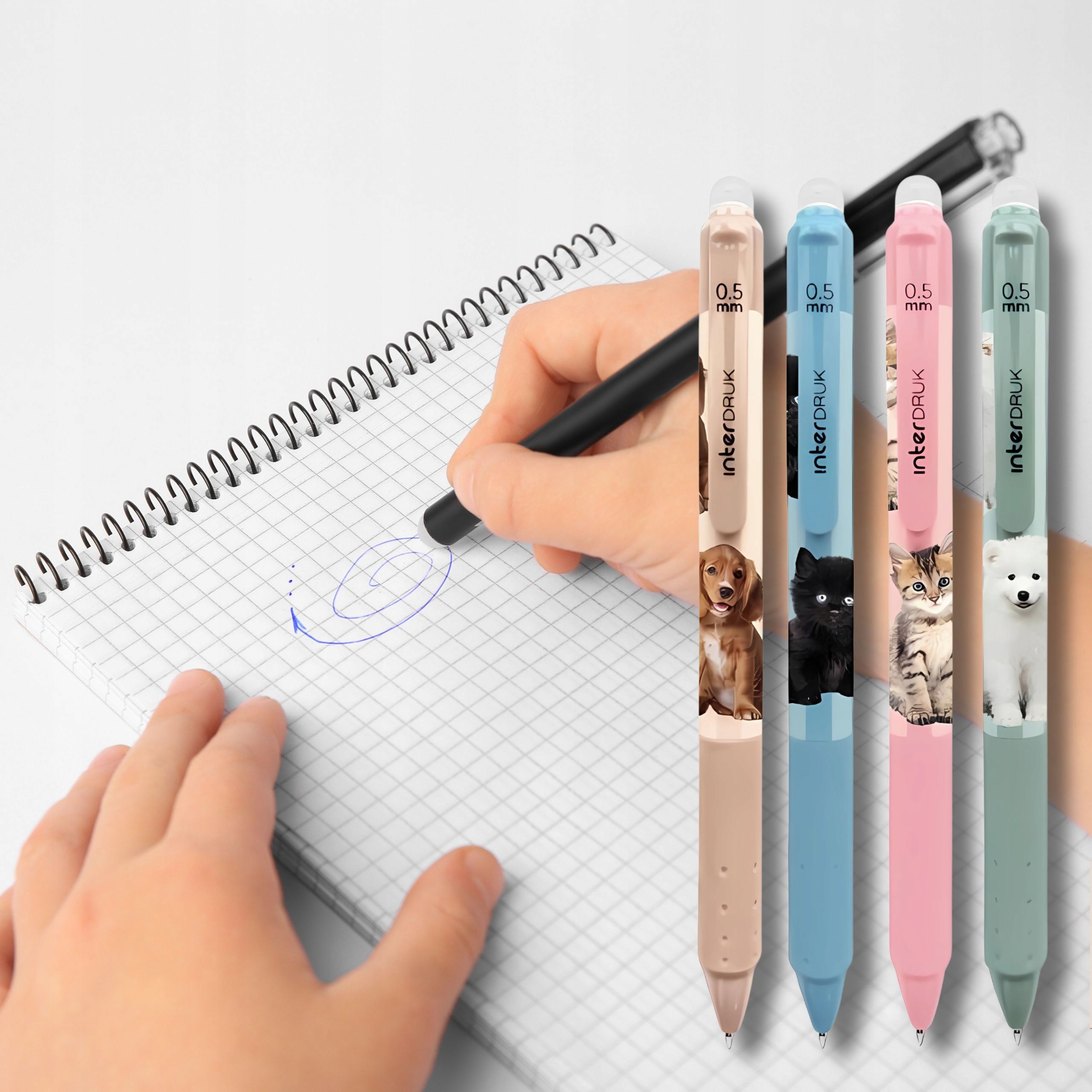 Wymazywalny tusz – Komfort pisania bez błędów