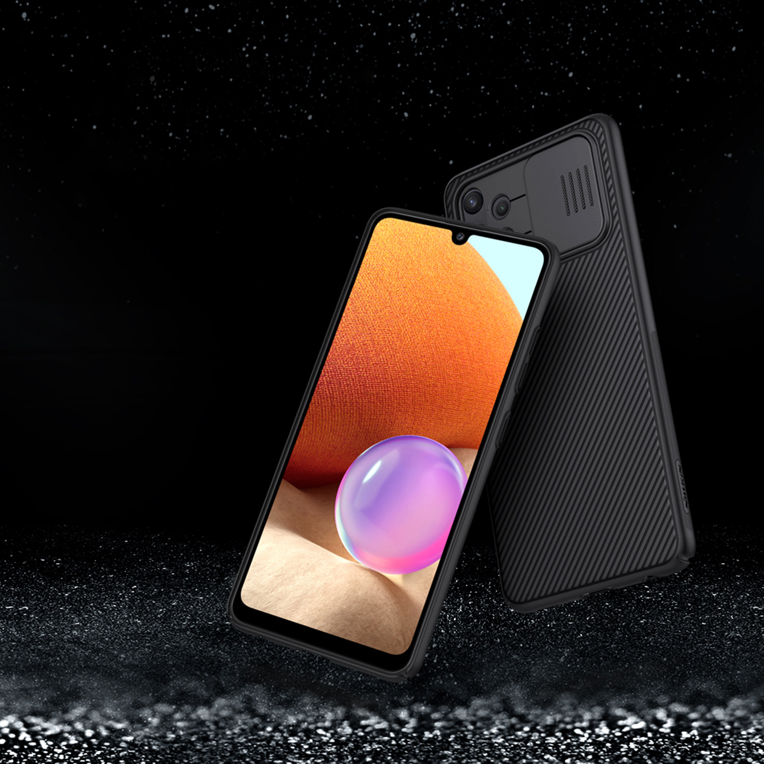 Etui Nillkin Camshield Samsung Galaxy A32 4G - Specyfikacja: Etui Nillkin CamShield do Galaxy A32 4G