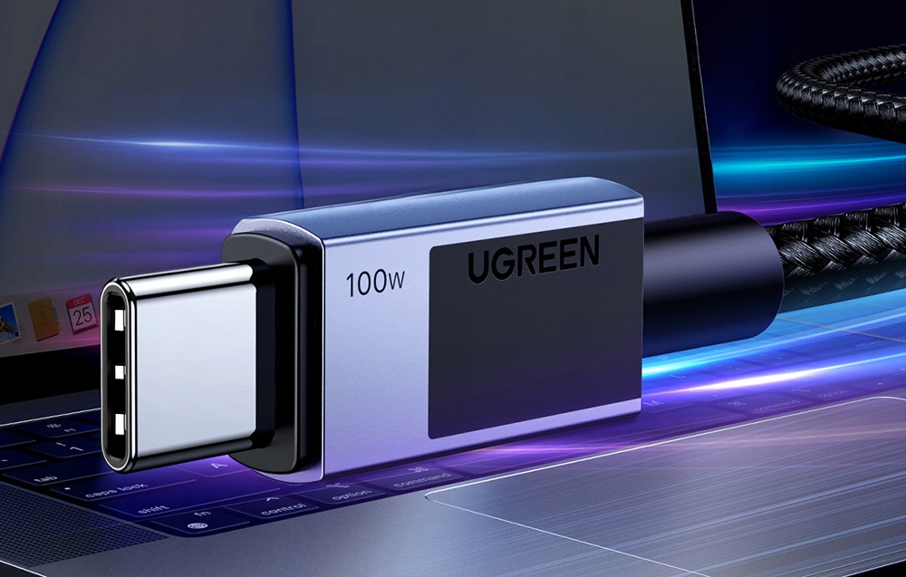 Szybkie ładowanie o mocy 100W – Idealne dla MacBooka Pro i iPhone 15