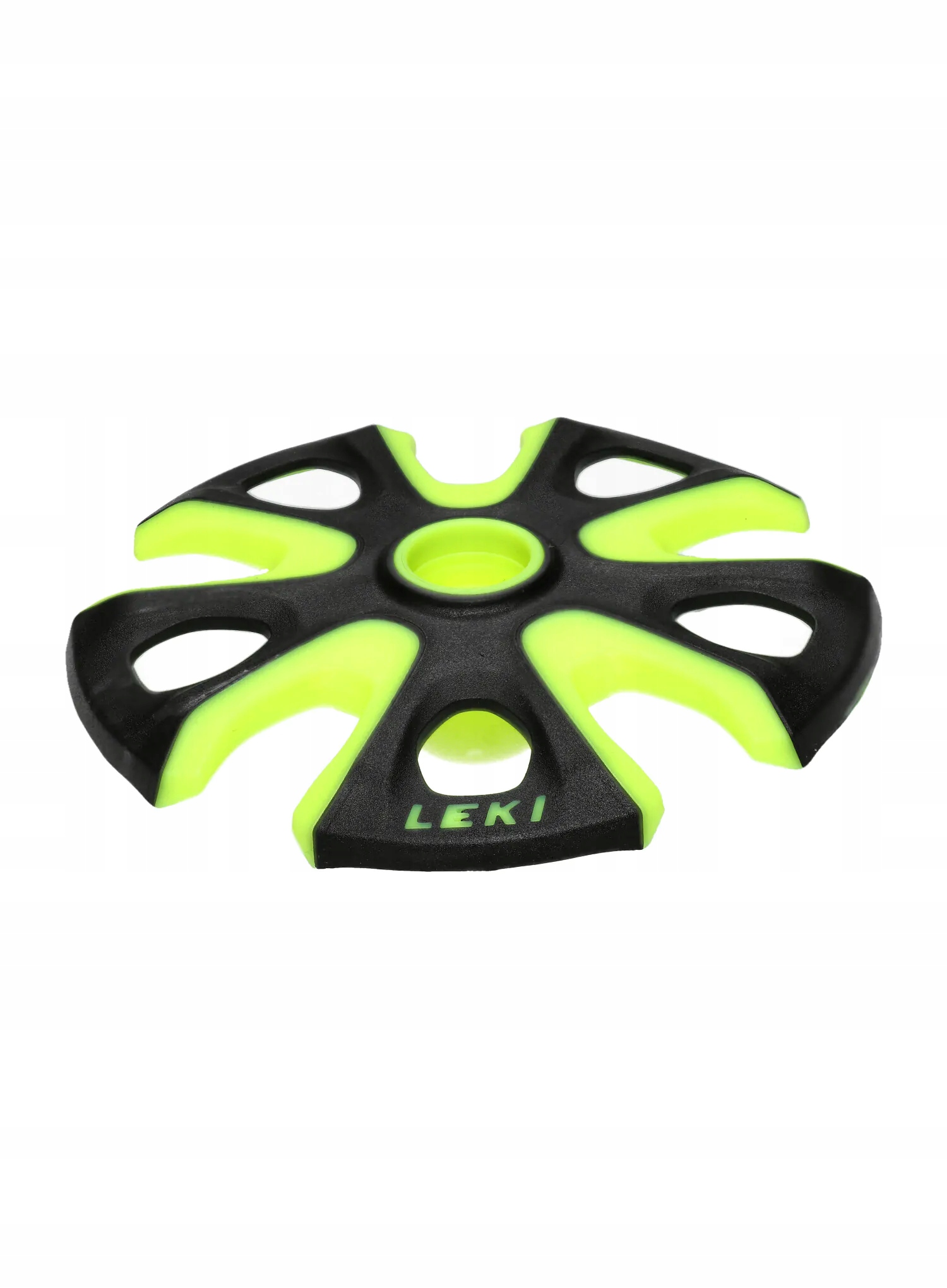 Duży talerzyk zimowy zapewniający stabilność na śniegu