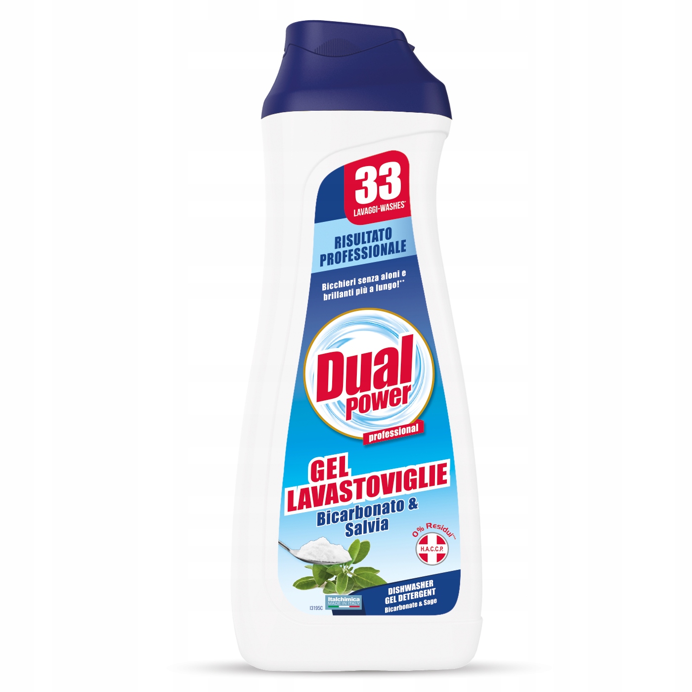 Dual Power Żel do zmywarki All in One Soda i Szałwia 660 ml – Skuteczność i świeżość w jednym