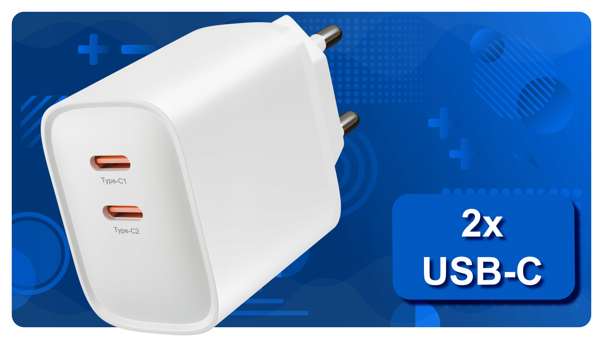 Zestaw zawiera: Ładowarka i kabel USB-C – Wszystko, czego potrzebujesz