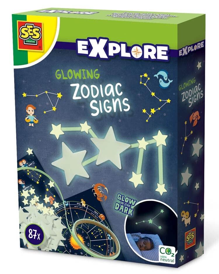 Świecące znaki zodiaku SES Creative – Magia kosmosu w Twoim pokoju