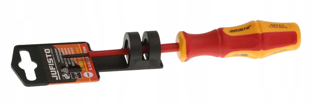 Wkrętak Elektrotechniczny SL2.5 75mm Jufisto – Niezbędne narzędzie dla każdego majsterkowicza