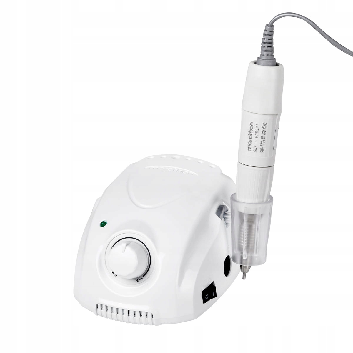 Frezarka Saeyang Marathon 3 Champion White + H35LSP – Profesjonalne narzędzie do manicure i pedicure