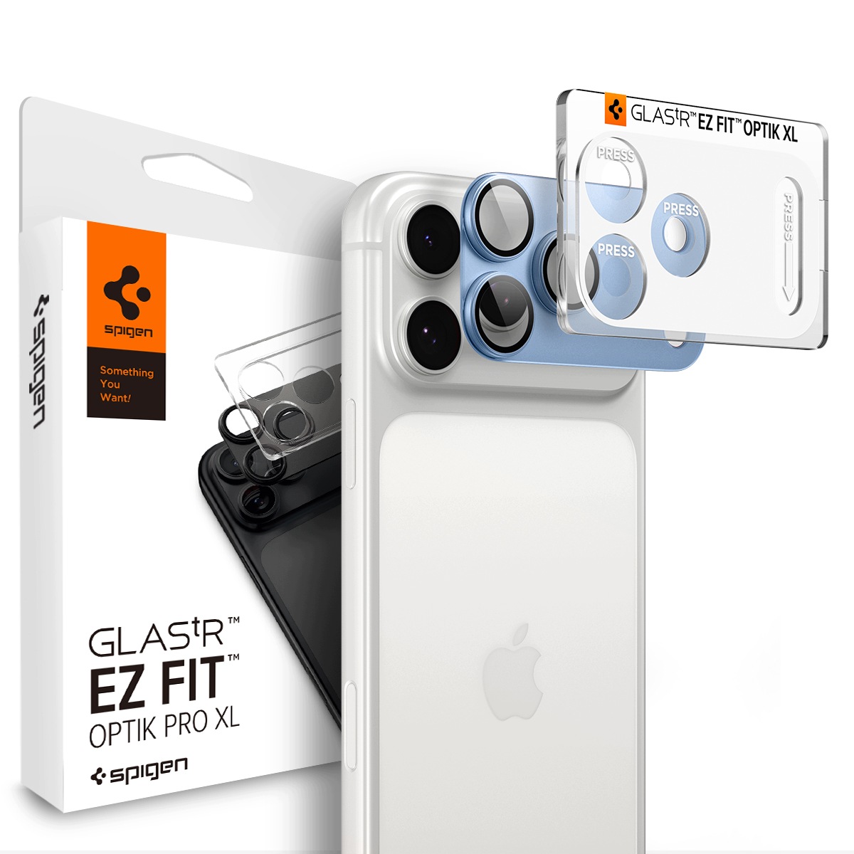Szkło hartowane na aparat Optik Pro XL GLAS.TR EZ FIT na iPhone 18 Pro Max – Ochrona na najwyższym poziomie