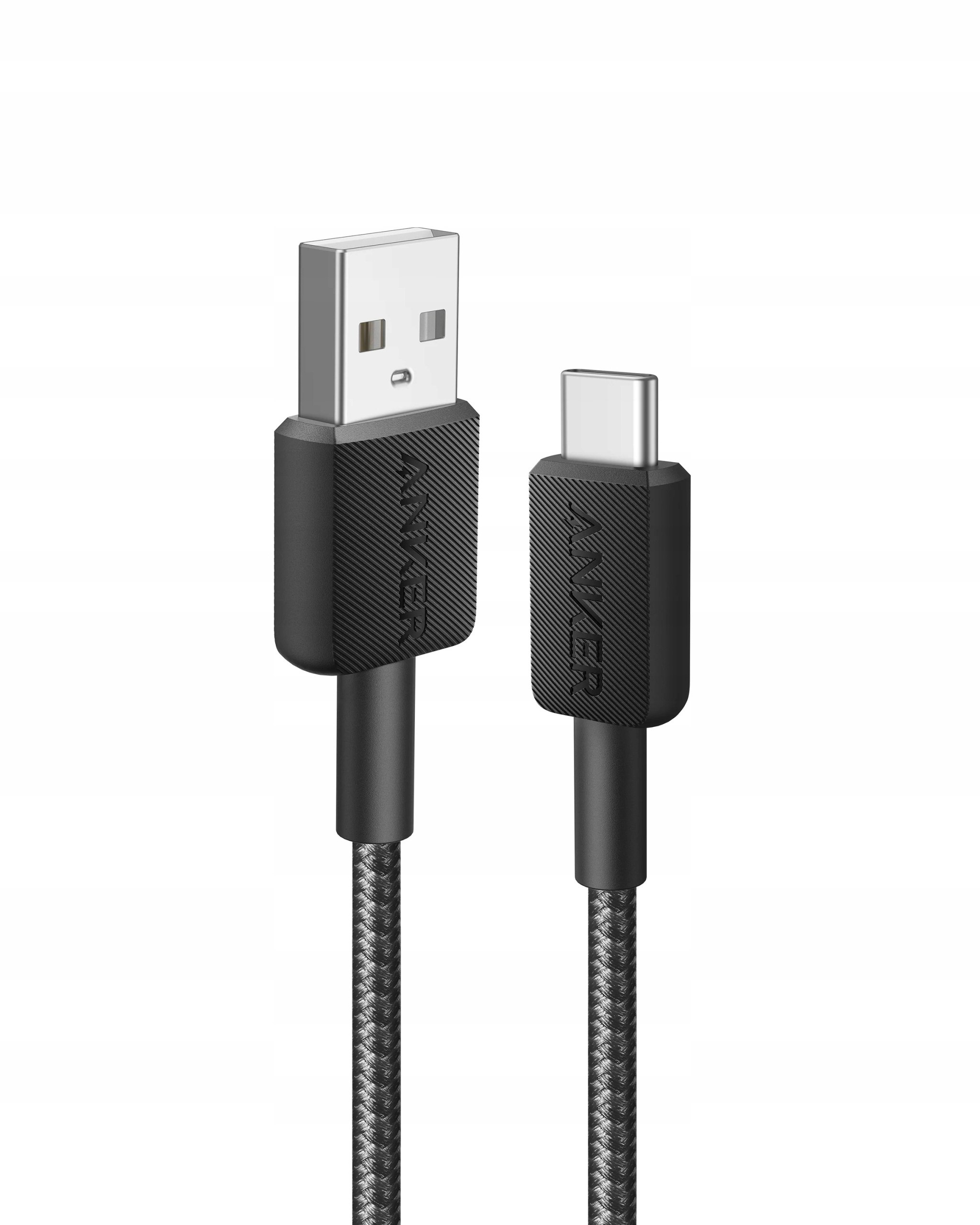 Kabel Anker 322 USB-A do USB-C 0.9m czarny – Wytrzymałość i niezawodność w jednym