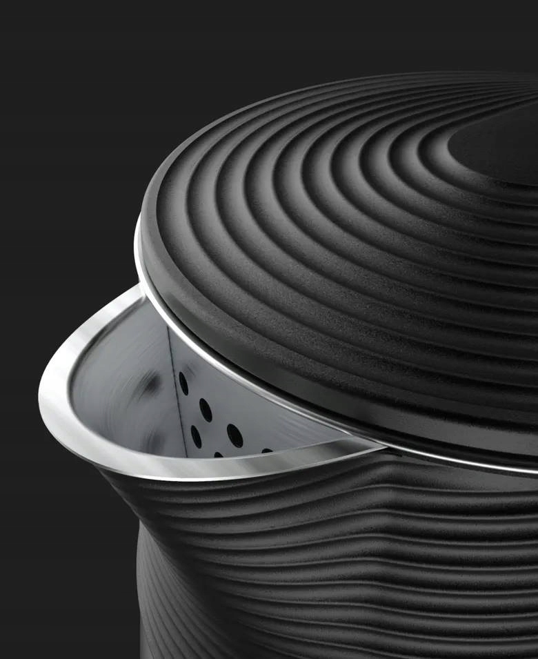 Wbudowany filtr wapienny – Czysta woda bez kamienia